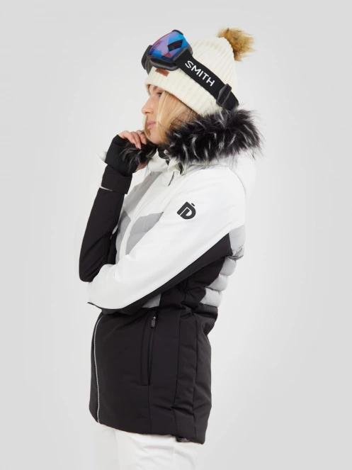 Fundango Salina Padded Jacket damski pikowana kurtka narciarska biały 6