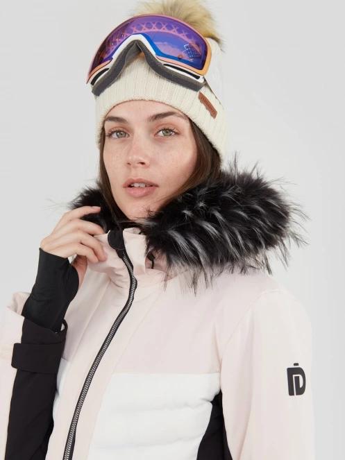 Fundango Salina Padded Jacket damski pikowana kurtka narciarska różowy 6
