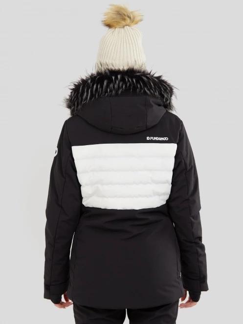 Fundango Salina Padded Jacket damski pikowana kurtka narciarska czarny 3