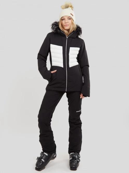 Fundango Salina Padded Jacket damski pikowana kurtka narciarska czarny 4