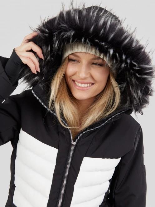 Fundango Salina Padded Jacket damski pikowana kurtka narciarska czarny 6