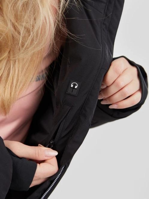 Fundango Salina Padded Jacket damski pikowana kurtka narciarska czarny 9