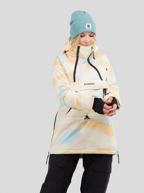Fundango Hooper Anorak damski kurtka narciarska żółty 6