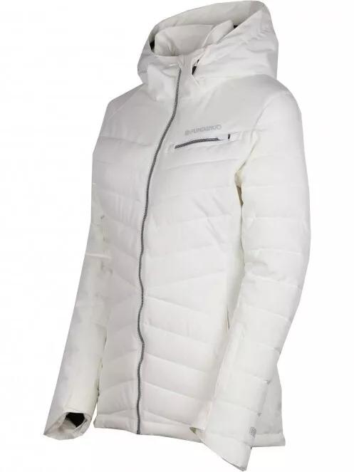 Fundango Punch Padded Jacket damski pikowana kurtka narciarska biały 8