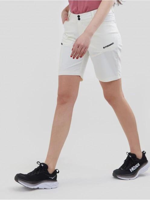 Fundango Azua Active Short damski krótkie spodnie turystyczne biały 5