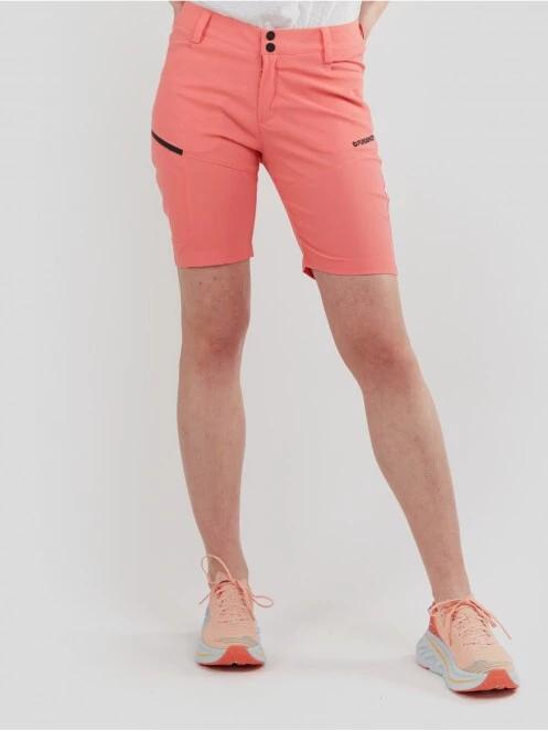 Fundango Azua Active Short damski krótkie spodnie turystyczne pomarańczowy 2