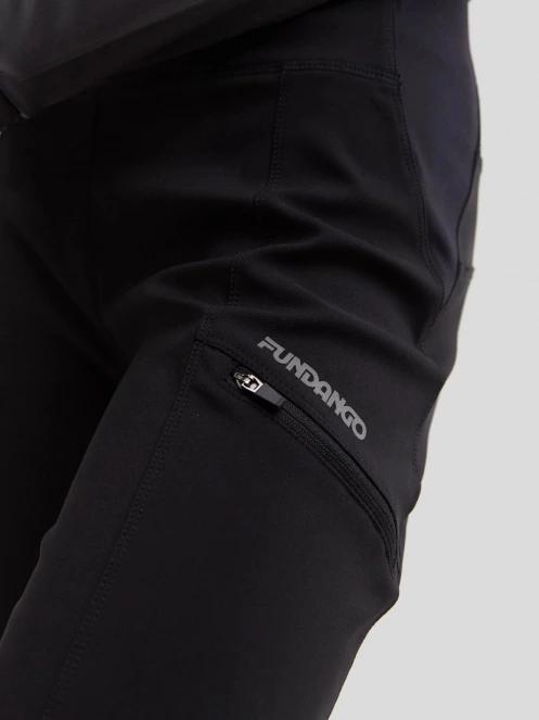 Fundango Delilah Windblock Leggings damski leggingsy czarny 5