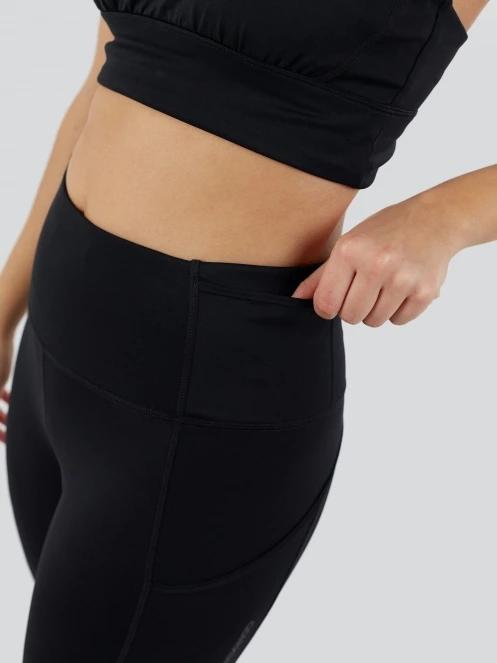 Fundango Fade Leggings damski spodnie sportowe czarny 5