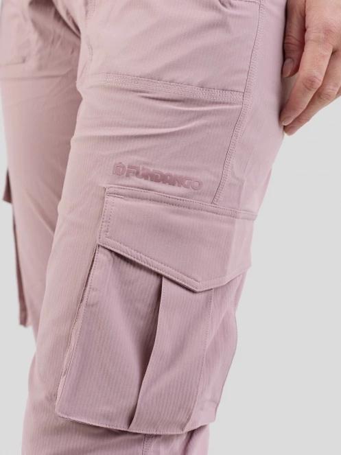 Fundango Finley Cargo Pants damski spodnie turystyczne różowy 8