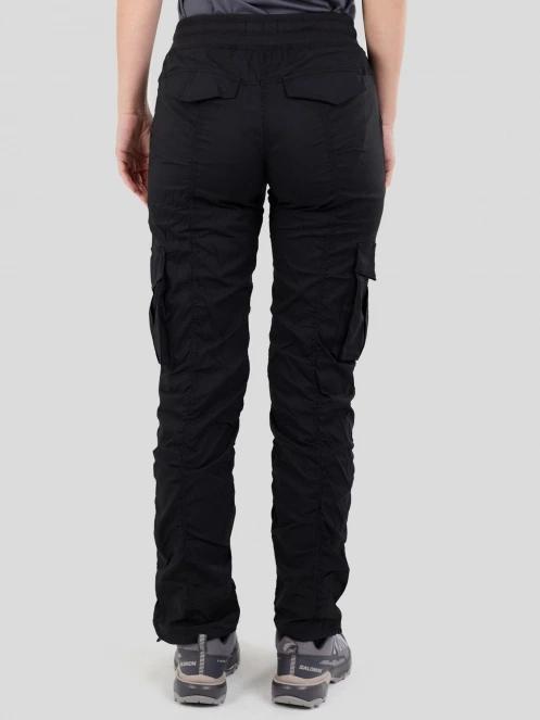 Fundango Finley Cargo Pants damski spodnie turystyczne czarny 4