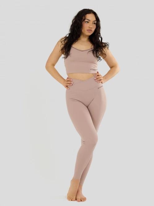 Fundango Bloom Leggings damski leggingsy różowy 4