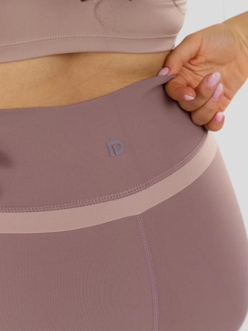 Fundango Flare Leggings damski leggingsy brąz 7