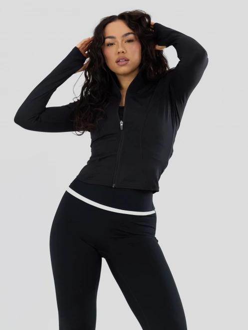 Fundango Flare Leggings damski leggingsy czarny 6