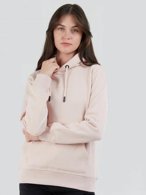 Fundango Mirage Hooded Sweatshirt damski sweter z kapturem różowy 2