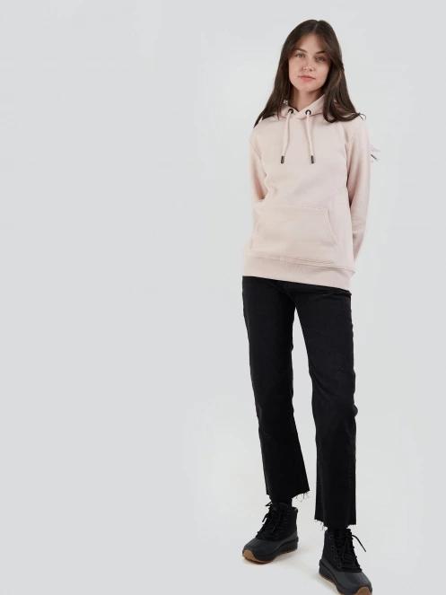Fundango Mirage Hooded Sweatshirt damski sweter z kapturem różowy 4