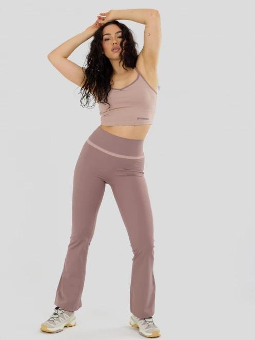 Fundango Aero Crop Top damski crop top różowy 4