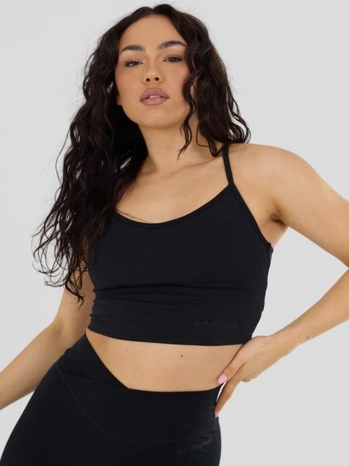 Fundango Aero Crop Top damski crop top czarny 5