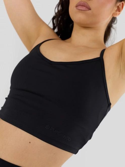 Fundango Aero Crop Top damski crop top czarny 6