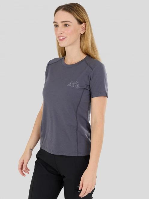 Fundango Reinga Merino T-shirt damski koszulka bieliźniana niebieski 5