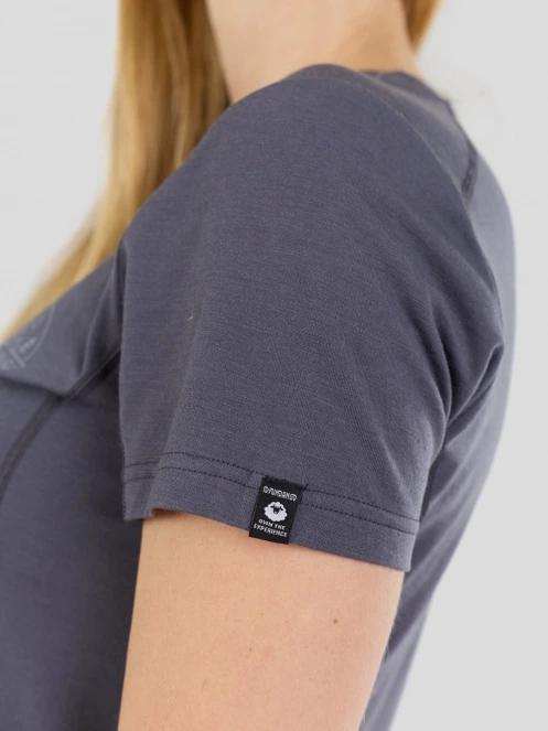 Fundango Reinga Merino T-shirt damski koszulka bieliźniana niebieski 7