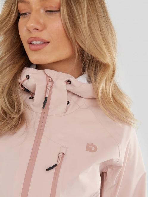 Fundango Piora Waterproof Jacket damski plaszcz przeciwdeszczowy różowy 7