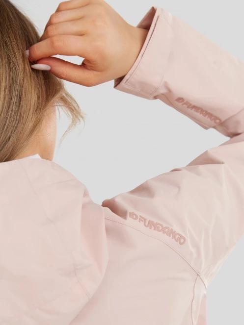 Fundango Piora Waterproof Jacket damski plaszcz przeciwdeszczowy różowy 9