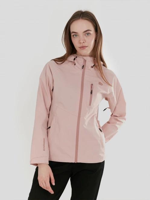 Fundango Piora Waterproof Jacket damski plaszcz przeciwdeszczowy różowy 2