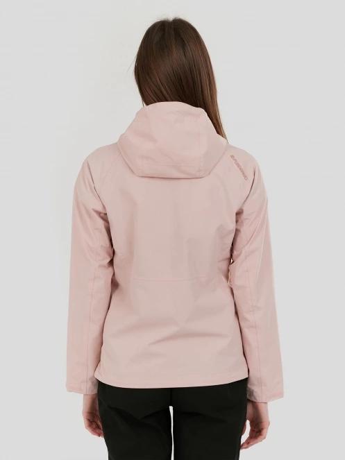 Fundango Piora Waterproof Jacket damski plaszcz przeciwdeszczowy różowy 3