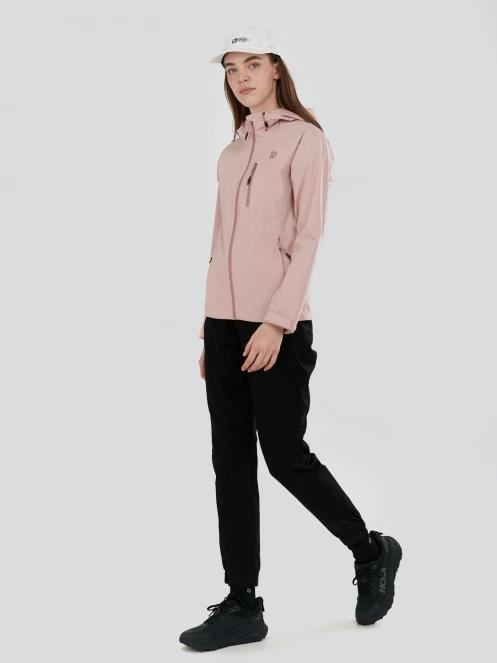 Fundango Piora Waterproof Jacket damski plaszcz przeciwdeszczowy różowy 4