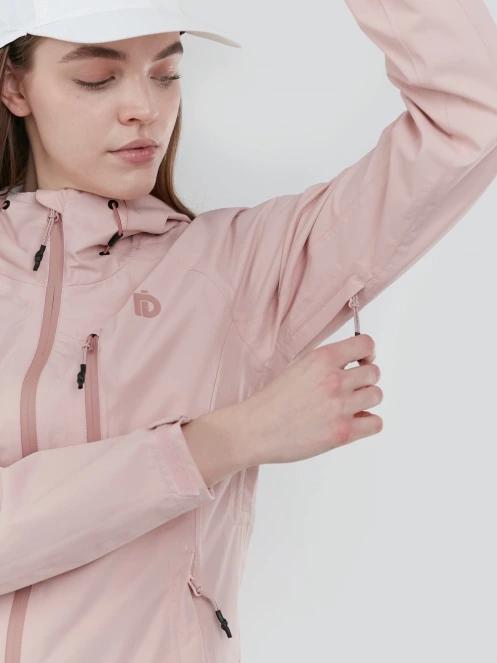 Fundango Piora Waterproof Jacket damski plaszcz przeciwdeszczowy różowy 7