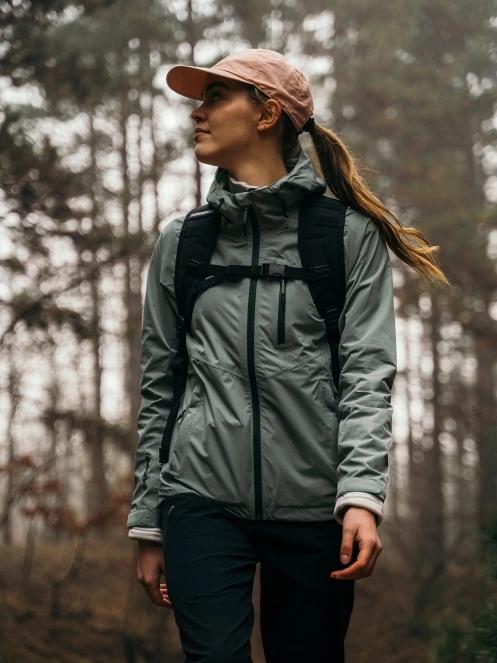 Fundango Piora Waterproof Jacket damski plaszcz przeciwdeszczowy zielony 12