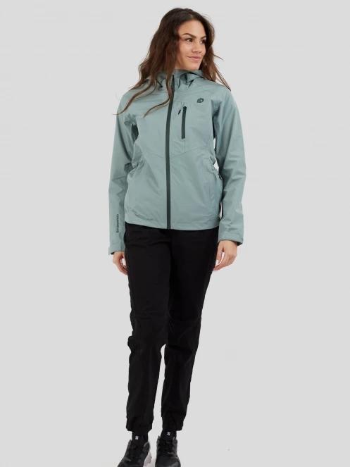 Fundango Piora Waterproof Jacket damski plaszcz przeciwdeszczowy zielony 4