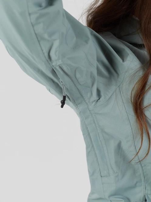 Fundango Piora Waterproof Jacket damski plaszcz przeciwdeszczowy zielony 8