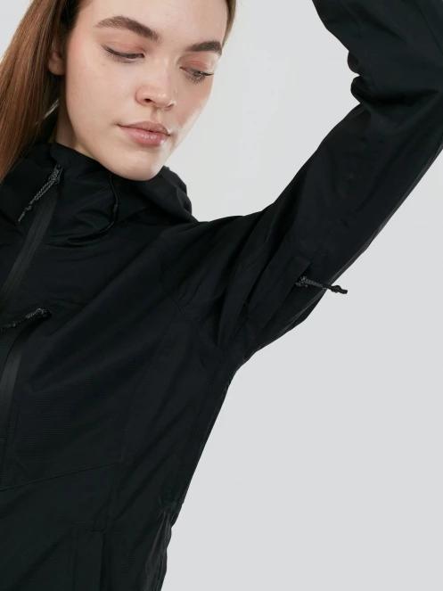 Fundango Piora Waterproof Jacket damski plaszcz przeciwdeszczowy czarny 7