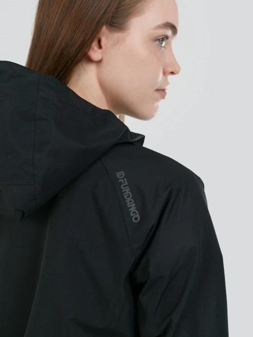 Fundango Piora Waterproof Jacket damski plaszcz przeciwdeszczowy czarny 9