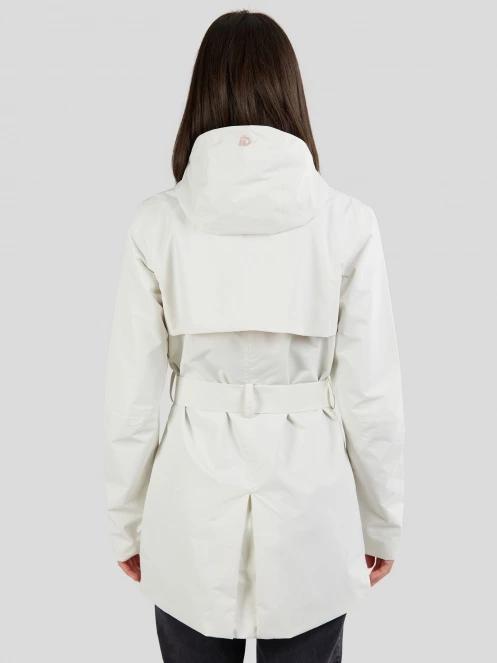 Fundango Regina Waterproof Trench Jacket damski plaszcz przeciwdeszczowy piasek 3