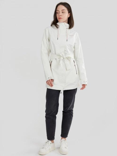 Fundango Regina Waterproof Trench Jacket damski plaszcz przeciwdeszczowy piasek 4
