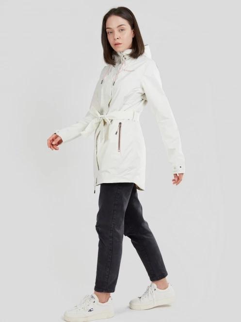 Fundango Regina Waterproof Trench Jacket damski plaszcz przeciwdeszczowy piasek 5