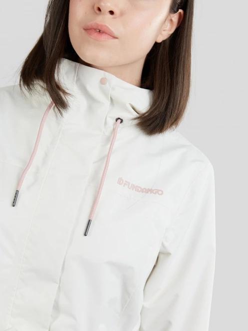Fundango Regina Waterproof Trench Jacket damski plaszcz przeciwdeszczowy piasek 6