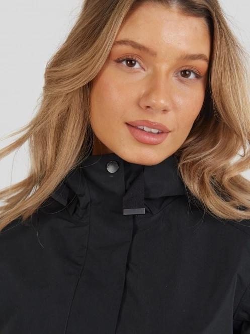 Fundango Zhuri Waterproof Jacket damski plaszcz przeciwdeszczowy czarny 6