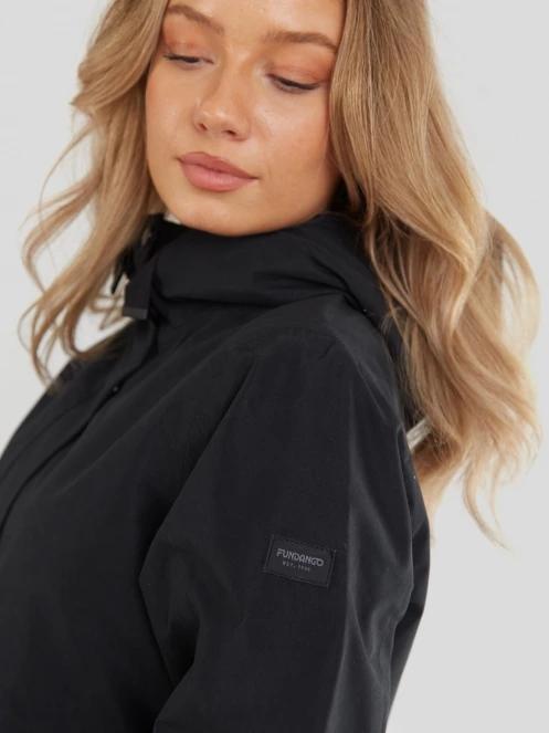 Fundango Zhuri Waterproof Jacket damski plaszcz przeciwdeszczowy czarny 7