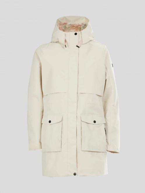 Fundango Zhuri Waterproof Jacket damski plaszcz przeciwdeszczowy piasek 10