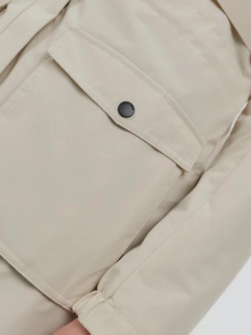 Fundango Zhuri Waterproof Jacket damski plaszcz przeciwdeszczowy piasek 8