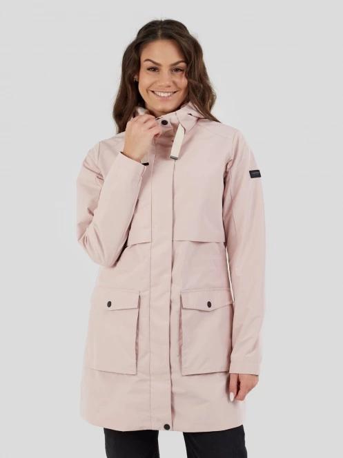 Fundango Zhuri Waterproof Jacket damski plaszcz przeciwdeszczowy różowy 2