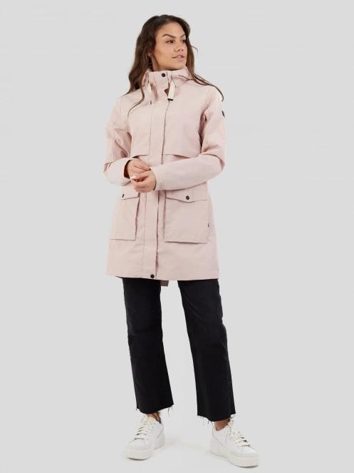 Fundango Zhuri Waterproof Jacket damski plaszcz przeciwdeszczowy różowy 4
