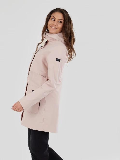Fundango Zhuri Waterproof Jacket damski plaszcz przeciwdeszczowy różowy 5