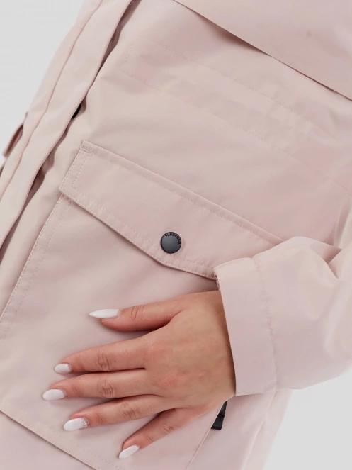 Fundango Zhuri Waterproof Jacket damski plaszcz przeciwdeszczowy różowy 7