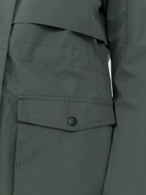Fundango Zhuri Waterproof Jacket damski plaszcz przeciwdeszczowy zielony 6