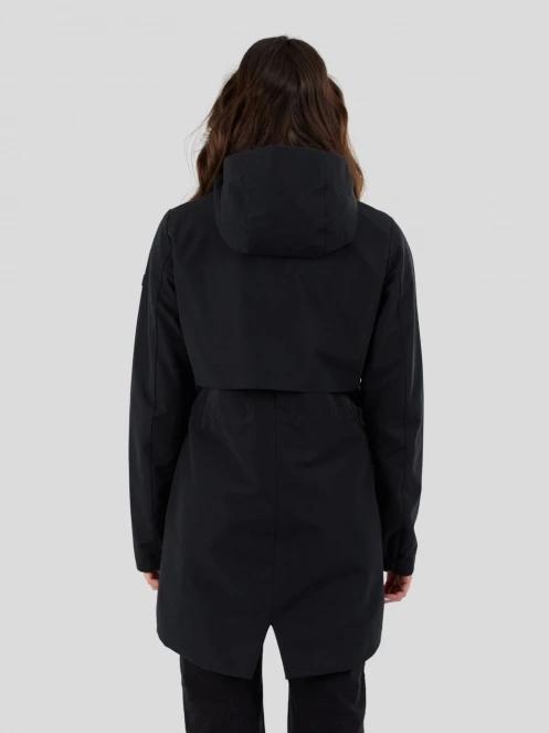 Fundango Zhuri Waterproof Jacket damski plaszcz przeciwdeszczowy czarny 3