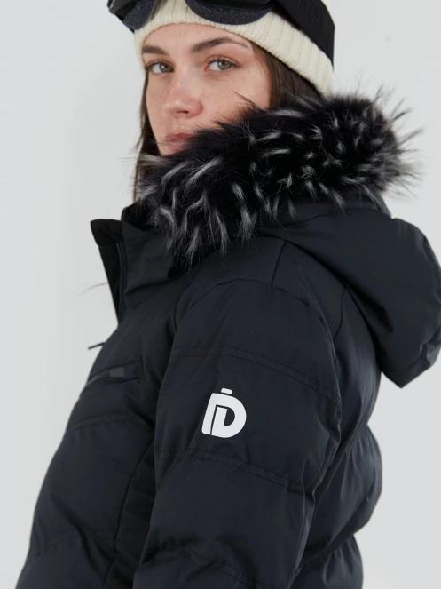 Fundango Elyra Fur Padded Jacket damski kurtka narciarska czarny 9